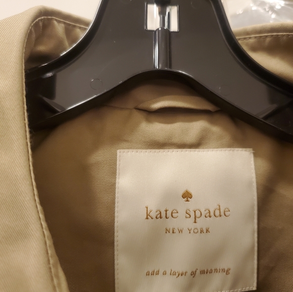 Kate spade trench coat